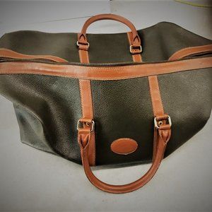 Mulberry Leather Duffle Bag